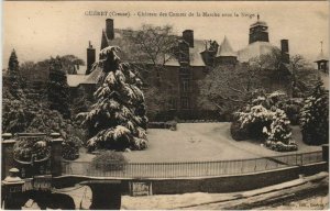 CPA GUERET Chateau des Comtes de la Marche sous la Neige (1144401)