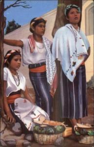 Guatemala Native Life Ethnography c1940s-1950s Postcard #4