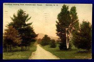 Hand colored , Cornish, N.H. Vintage Post Card                 A2 