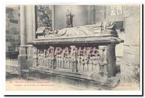 St Bertrand de Comminges Old Postcard Tomb of Hugues de Castellignne