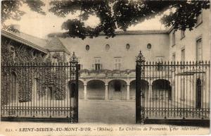 CPA AK St-DIDIER-au-MONT-d'OR - La chateau de Fromente Cour Intérieure (572931)