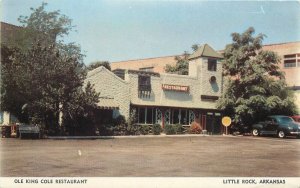 Postcard Arkansas Little Rock Ole King Cole restaurant roadside Dexter 23-9278