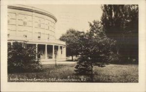 Hackettstown NJ CCI North Hall c1930 Real Photo Postcard