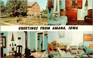 Greetings From Amana Iowa Multi View