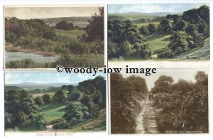 tb0140 - Kent - The Pantiles &  Happy Valley - Tunbridge Wells - 12 postcards