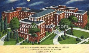 NC Baptist Hospital in Winston-Salem, North Carolina