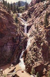 CO - Colorado Springs, Seven Falls in South Cheyenne Canyon