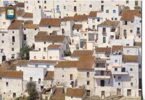 Postal 016807: CASARES Costa del Sol - Vista del pueblo Andaluz