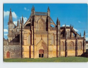 Postcard Batalha Monastery, Batalha, Portugal