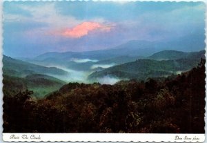 Postcard - Above The Clouds, Great Smoky Mountains National Park - Tennessee