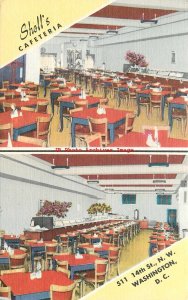 DC, Washington, District Of Columbia, Sholl's Cafeteria Restaurant,MWM No 12518F