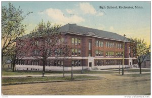 ROCHESTER, Minnesota, PU-1915; High School