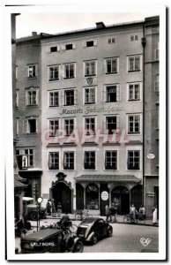 Postcard Modern Austria Salzburg Mozart s erste Wirkungassiartte