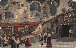 helter Skelter, Luna Park Coney Island, NY, USA Amusement Park 1907 tape on back