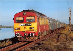 BC59553 Mav dizelhidraulukus mozdony M41 2185 Tiszafured trains train