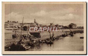 St Gilles Croix de Vie - The Port - Old Postcard