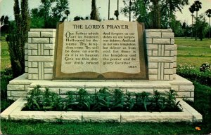 Texas Restlawn Memorial Park The Lord's Prayer Marker