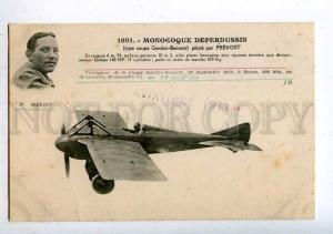 205352 FRANCE AVIATION Deperdussin airplane pilot PREVOST