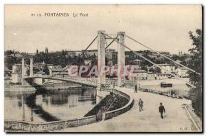 Postcard Old Bridge Fountains