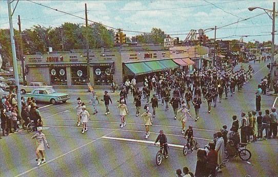 Michigan Hazel Park Main Street Senior High School Band Memorial Day Parade