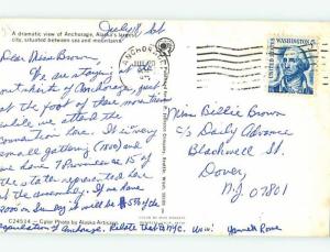 Pre-1980 PANORAMIC VIEW Anchorage Alaska AK i1117