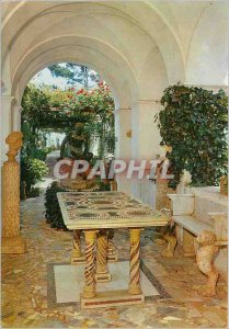 Postcard Modern Villa Anacapri its n Michelle Hermes and Byzantine table