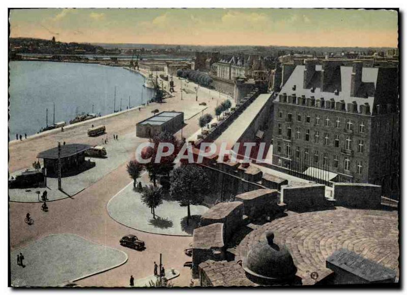 Modern Postcard Saint Malo Les Remparts