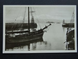 Norway LIGHTHOUSE Trondheim Ytre Bassin Med Munkholmen - Old RP Postcard