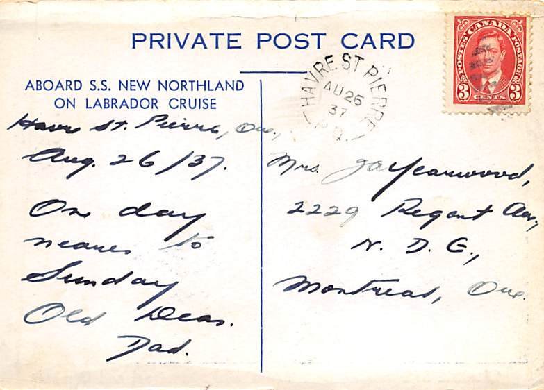 SS New Northland Clarke SS Co Ship 1937 