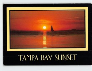 Postcard Tampa Bay Sunset, Tampa Bay, Florida