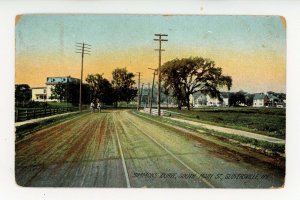 NY - Gloversville. South Main Street, Simmons Curve ca 1910  (wear)