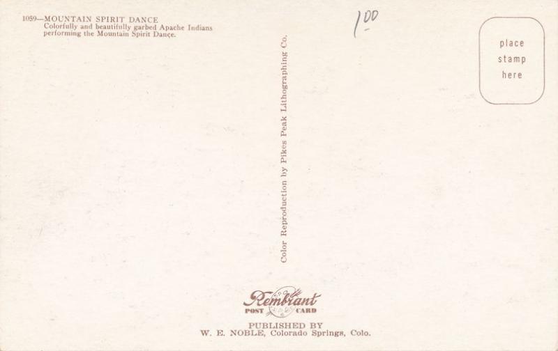 Apache Mountain Spirit Dance - Native American Culture