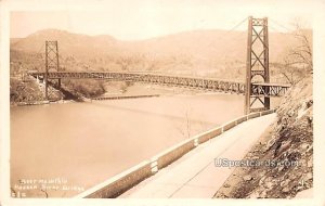 Hudson River Bridge - Bear Mountain, New York NY Postcard