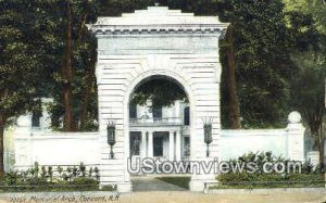 Memorial Arch - Concord, New Hampshire NH  