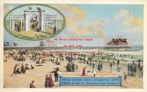 NJ, Atlantic City, New Jersey, Heinz Ocean Pier, Entrance, Multi-View
