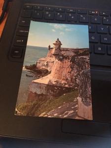 Vtg Postcard: El Morro Castle, San Juan Puerto rico