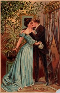Romantic Couple Besieged 1908