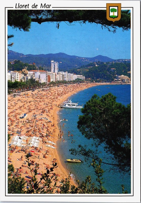 Spain Lloret de Mar Vintage Postcard BS.26