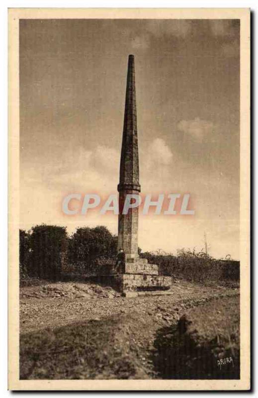 Old Postcard Figeac Lo guyo del pings (the & # 39aiguille of lashes)