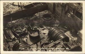 Bingham ME Wyman Dam Power House Construction c1920s Real Photo Postcard