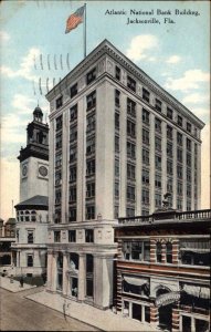 Jacksonville Florida FL Bank 1900s-1910s Postcard