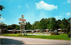 Vtg Park Motel Restaurant Telfair County US 23,341c McRae Georgia GA Postcard