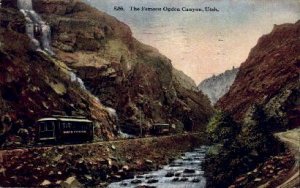 The Famous Ogden Canyon - Utah UT  