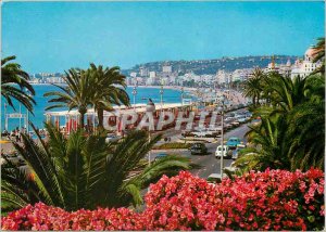 Modern Postcard The Sun of the French Riviera Nice Promenade des Anglais