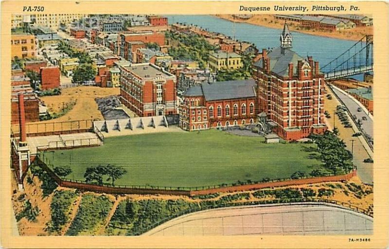 PA, Pittsburgh, Pennsylvania, Duquesne University, Minsky Brothers No. PA-750