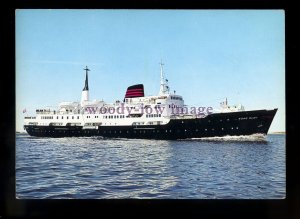 FE2735 - Norwegian Ferry - Kong Olav , built 1964 - postcard