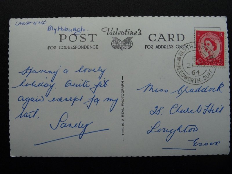Suffolk A SUFFOLK WINDMILL c1950 RP Postcard by Valentine K258
