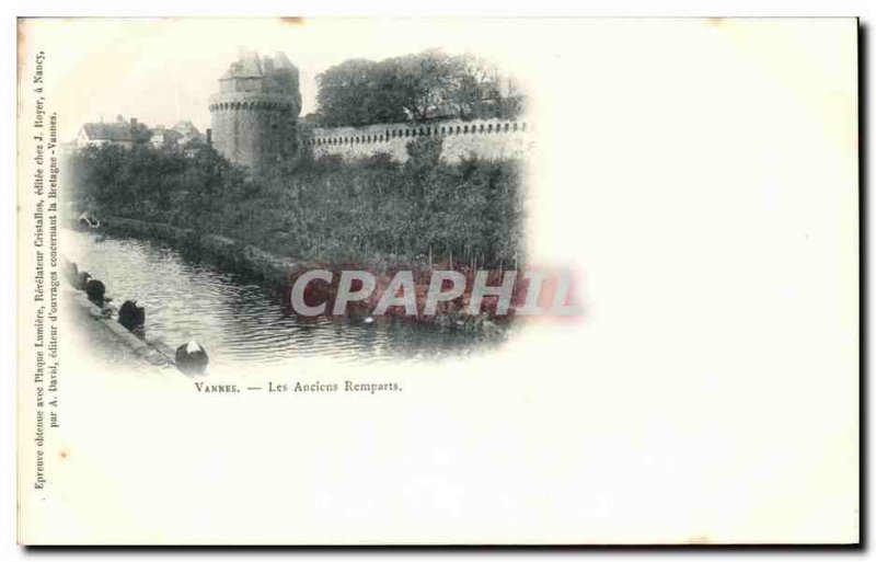 Old Postcard Valves Veterans Remparts