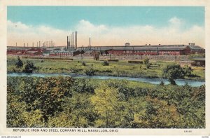 MASSILLON , Ohio , 1910s ; Republic Iron & Steel Company