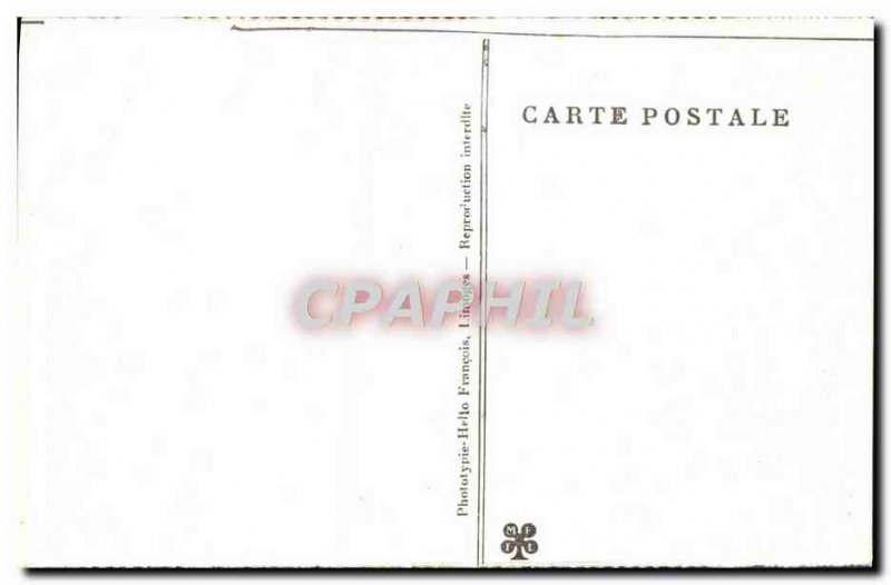 Old Postcard The Padirac chasm The Fond Du